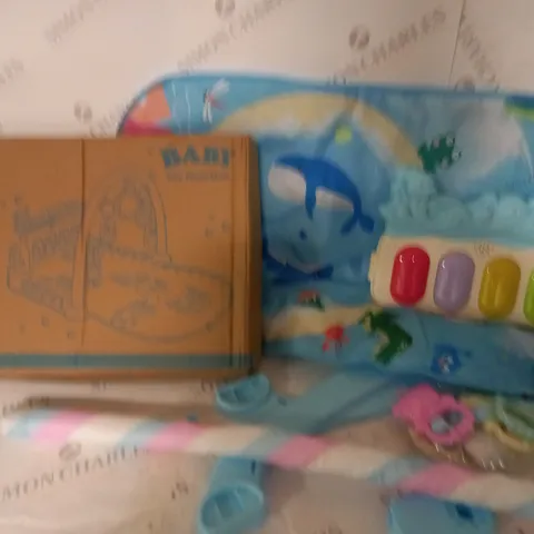 BOXED BABY FITNESS PLANE WITH ACCESSORIES