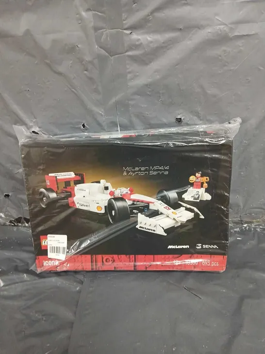 BOXED LEGO MCLAREN MP4 & AYRTON SENNA  RRP £69.99