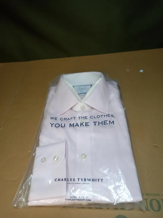 MENS CHARLES TYRWHITT BUTTON SHIRT SIZE UNSPECIFIED