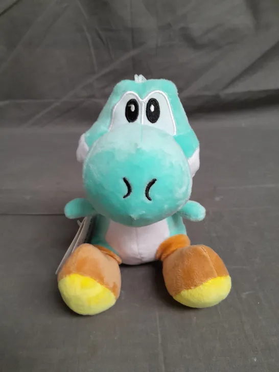 LIGHT BLUE AQUA YOSHI PLUSH TEDDY