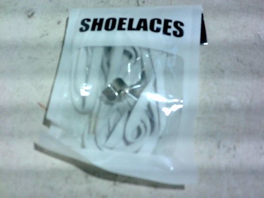 WHITE SHOELACES (PACK OF 2)