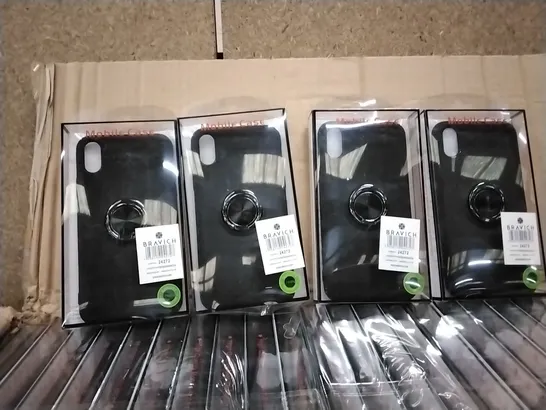 BOX CONTAINING APPROXIMATELY 250 BOXED SEALED IPHONE XR CASES IN BLACK