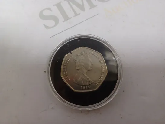 2014 COLLECTABLE CHRISTMAS 50 COIN