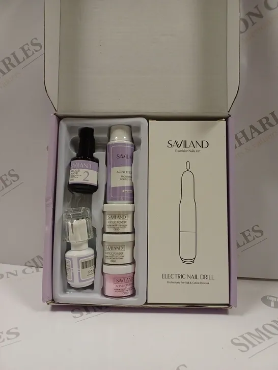 BOXED SAVILAND ACRYLIC NAIL KIT