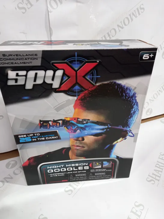 BOXED SPY-X NIGHT MISSION GOGGLES