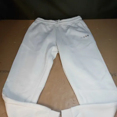 MENS NICCE BIEGE TRACKSUIT BOTTOMS SIZE M