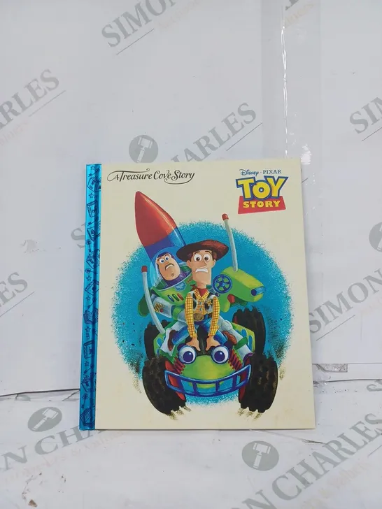 BOX TO CONTAIN APPROX. 40 X DISNEY TOY STORY, A TREASURE COVE STORY CHILDRENS BEDTIME BOOK