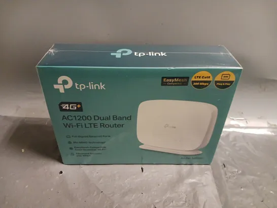 BOXED AND SEALED TP-LINK AC1200 DUAL BAND WI-FI LTE ROUTER