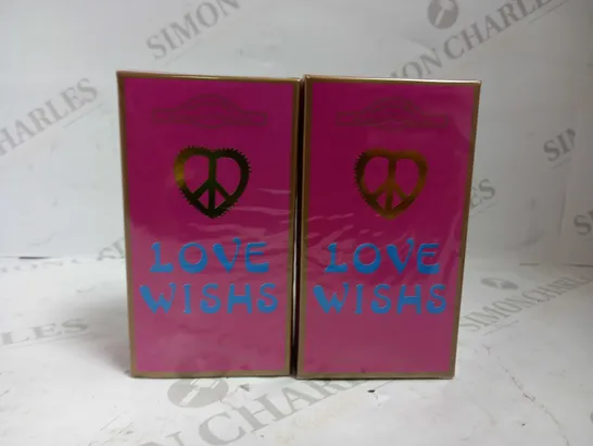 LOT OF 12 DFC LOVE WISHS EDP 100ML