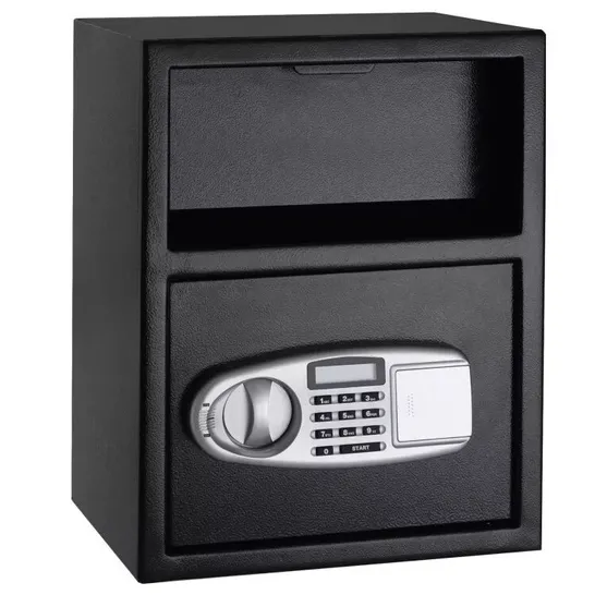 BOXED COSTWAY DIGITAL SAFE BOX - BLACK