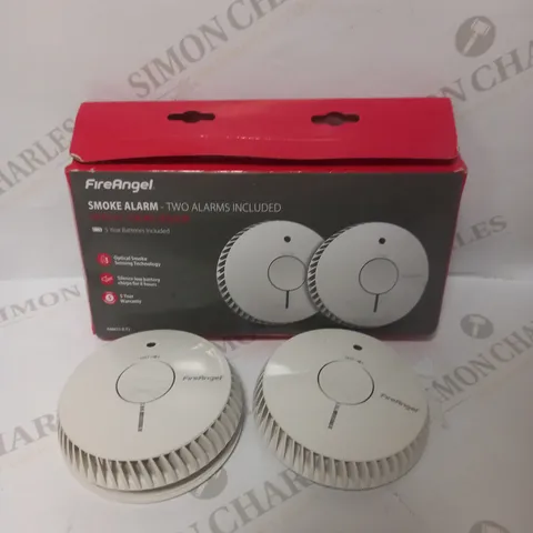 FIREANGEL TWIN SMOKE ALARMS 