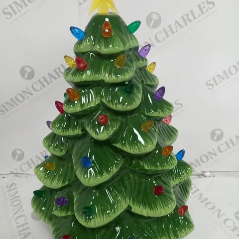 MR CHRISTMAS ILLUMINATED CERAMIC NOSTALGIC TREE