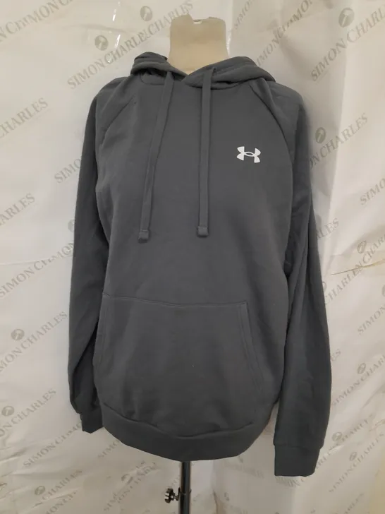 UNDER ARMOUR HOODIE IN GREY SIZE S