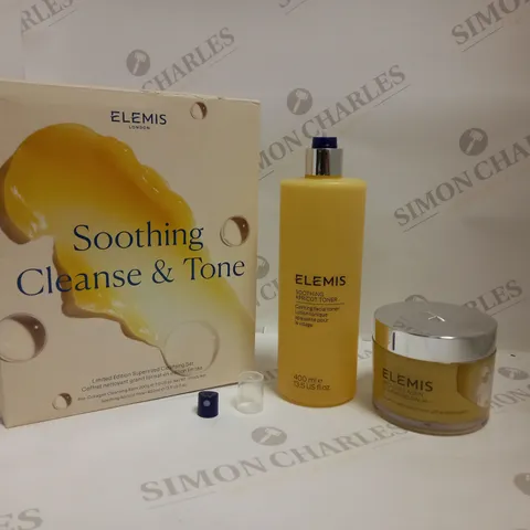 ELEMIS SOOTHNG CLEANSE & TONE SUPERSIZED CLE3ANSING SET