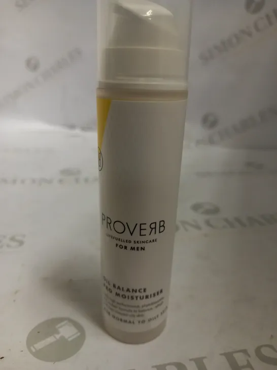 PROVERB LIFE FUELLED SKINCARE FOR MEN OIL BALANCE PRO MOISTURISER