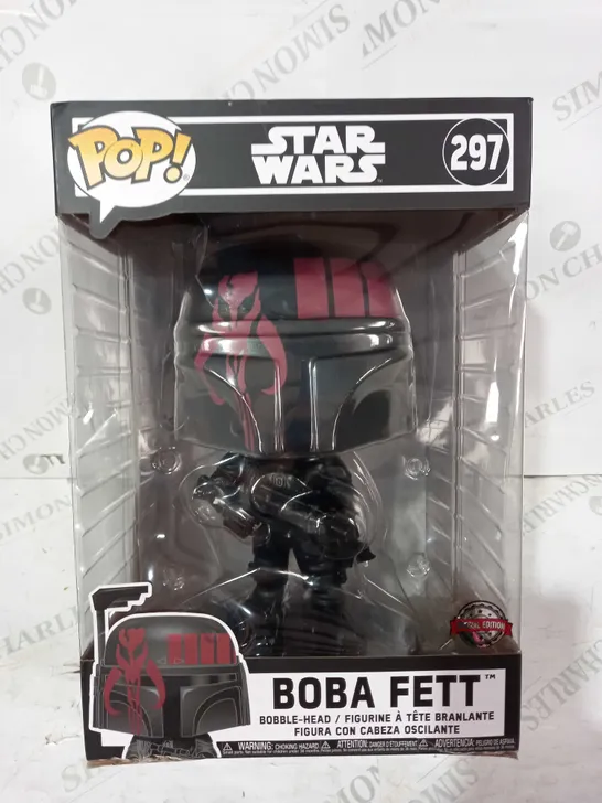 FUNKO POP SPECIAL EDITION STAR WARS 297 BOBA FETT BOBBLE-HEAD