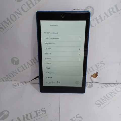 AMAZON FIRE TABLET - BLUE