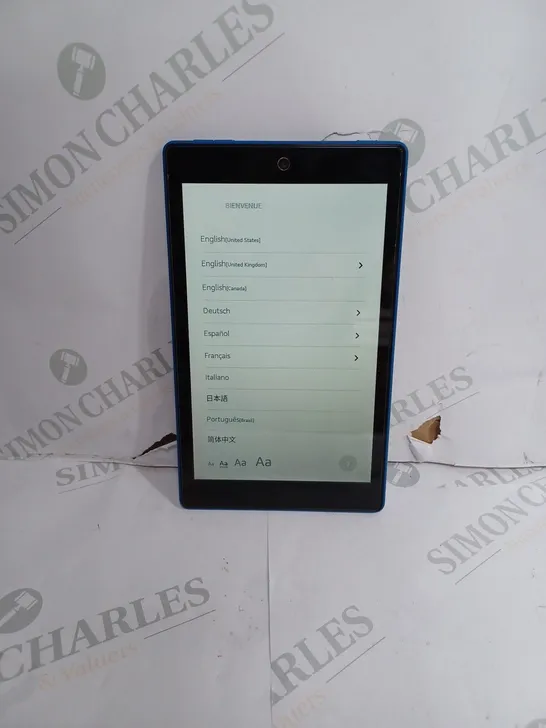 AMAZON FIRE TABLET - BLUE