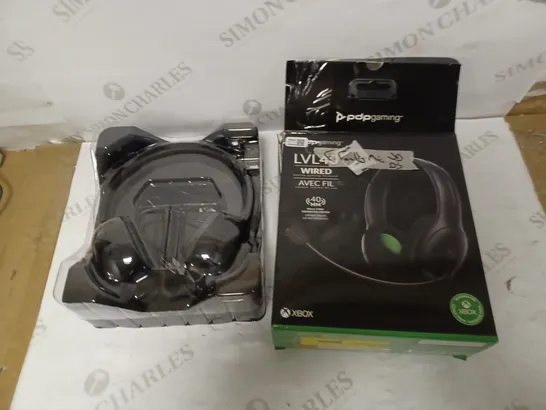 BOXED PDP GAMING LVL40 WIRED STEREO GAMING HEADSET - XBOX