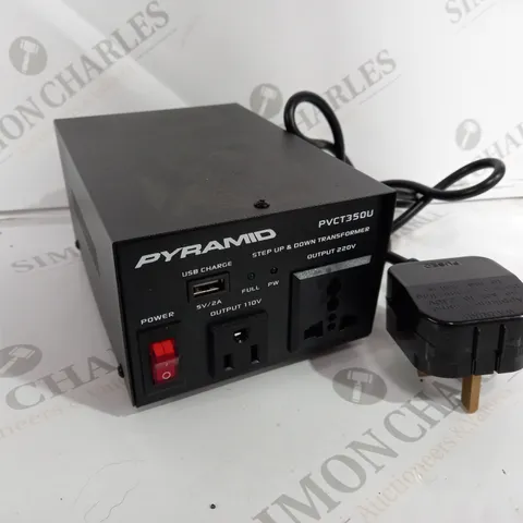 PYRAMID STEP UP DOWN VOLTAGE CONVERTER TRANSFORMER - PVCT350U