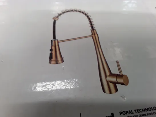 BOXED PRE-RINSE PULL-DOWN SWIVEL KITCHEN FAUCET 