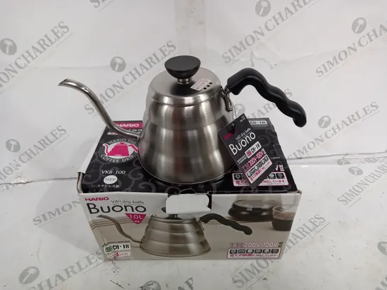 BOXED BUONO HARIO V60 DRIP KETTLE