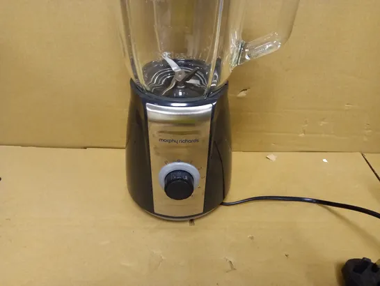 MORPHY RICHARDS TOTAL CONTROL GLASS TABLE BLENDER