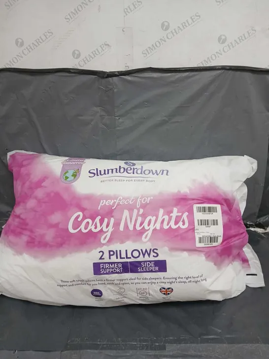 SLUMBERDOWN SOFT PILLOW - 2 PACK