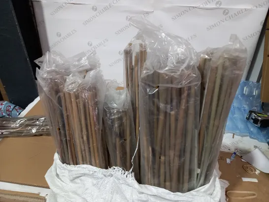 LOT OF APPROXIMATELY 10 ASSORTED SETS OF PLANTIT BAMBOO PLANT STAKES (COLLECTION ONLY)