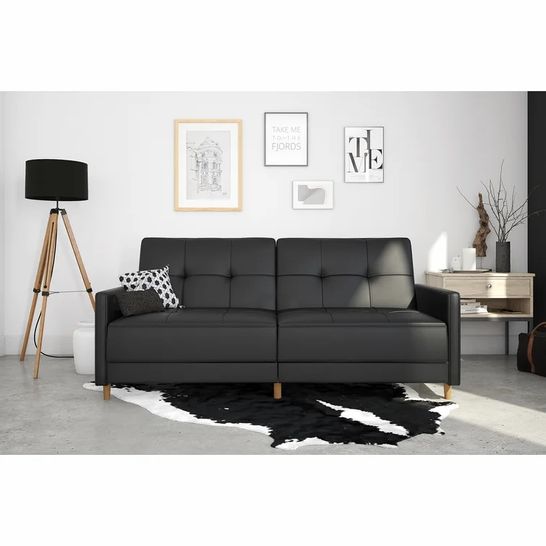 BOXED DESIGNER EVERMAN CLIC CLAC SOFABED BLACK