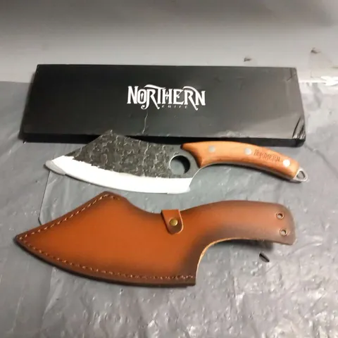 BOXED NORTHERN KNIFE MEAT KNIFE - LOKI SERIES