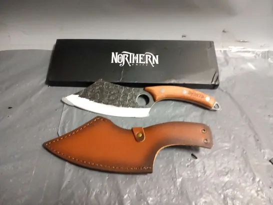 BOXED NORTHERN KNIFE MEAT KNIFE - LOKI SERIES