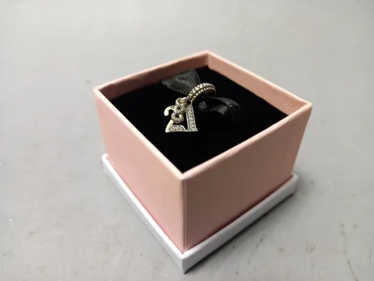 PANDORA 21ST CELEBRATION DANGLE CHARM