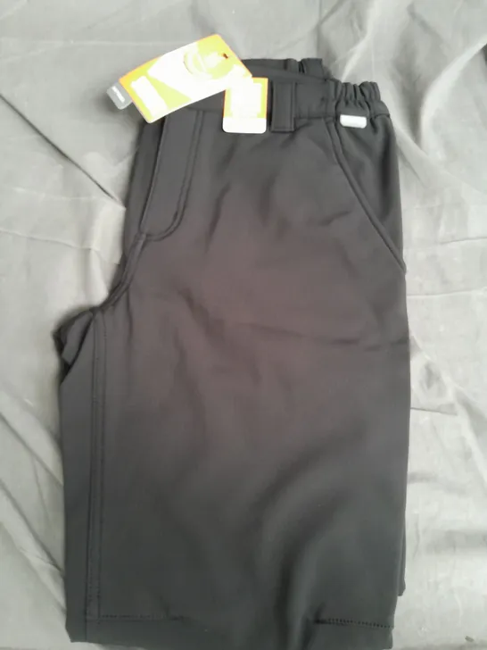 REGATTA GREAT OUTDOORS MEN SOFTSHELL TROUSERS BLACK SIZE 32 S