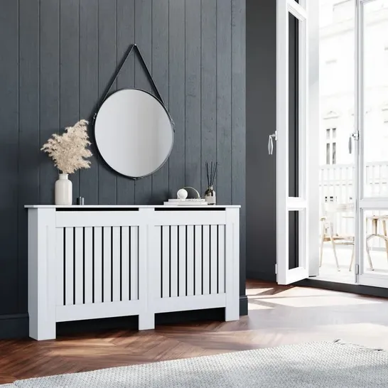 KEALEY RADIATOR COVER WHITE 152X19X81.5CM