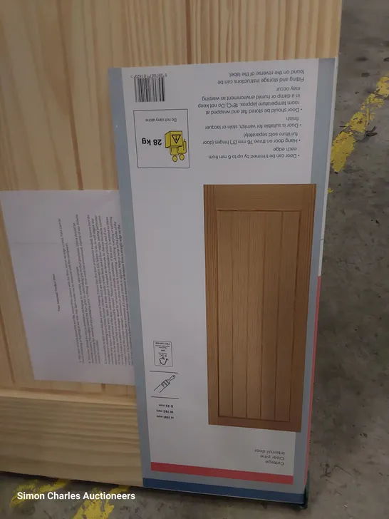 CLEAR PINE COTTAGE STYLE INTERNAL DOOR 1981 × 762mm