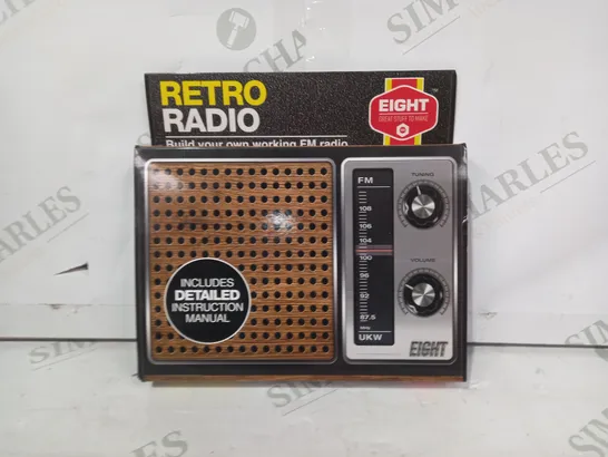 EIGHT BUILD YOUR OWN RETRO RADIO 