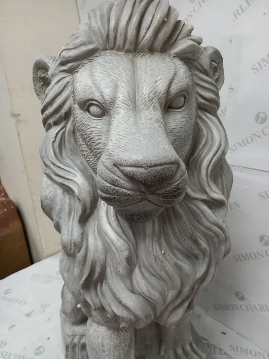 MY GARDEN STORIES LION SCULPTURE