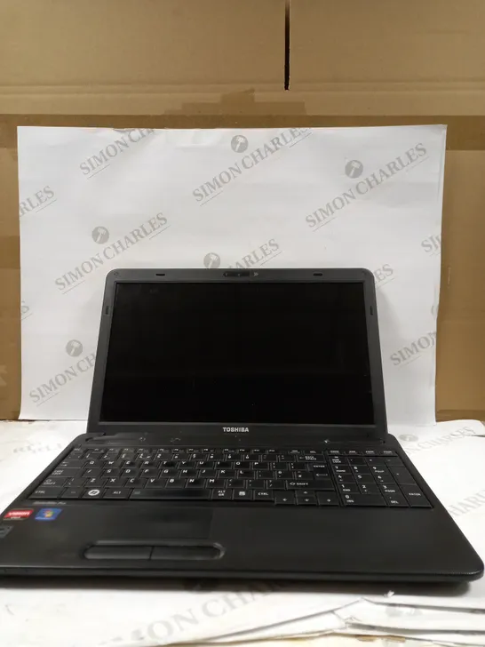 TOSHIBA SATELLITE PRO C650D LAPTOP IN BLACK