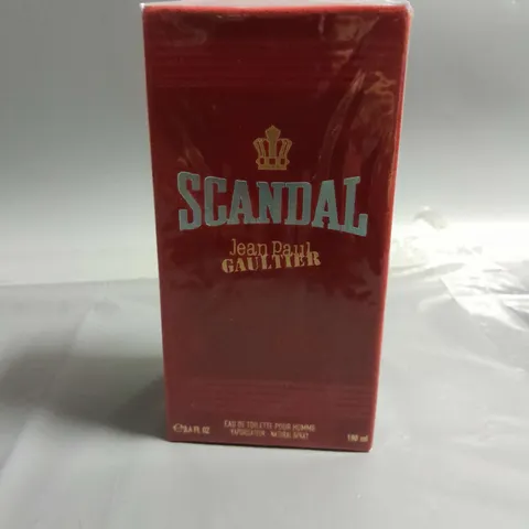 BOXED AND SEALED JEAN PAUL GAULTIER SCANDAL EAU DE TOILETTE 100ML