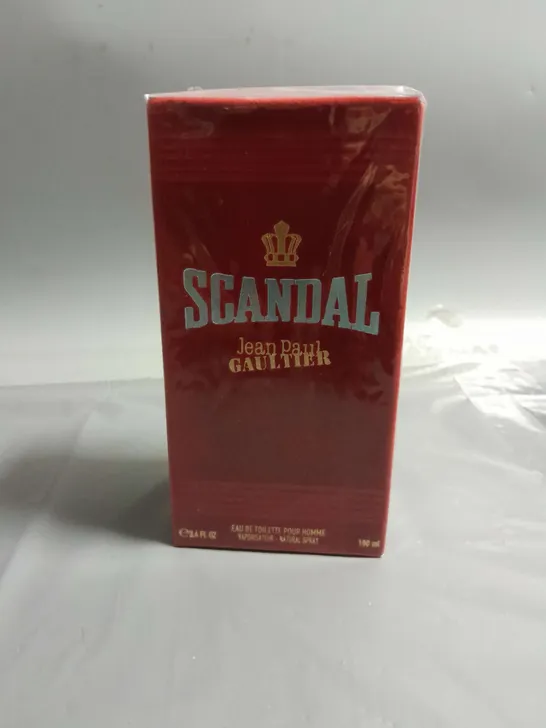 BOXED AND SEALED JEAN PAUL GAULTIER SCANDAL EAU DE TOILETTE 100ML