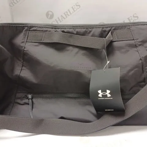 UNDER ARMOUR GREY UA 2.0 DUFFLE BAG 