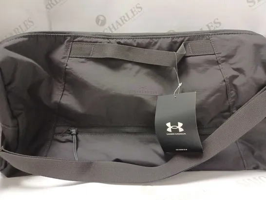 UNDER ARMOUR GREY UA 2.0 DUFFLE BAG 