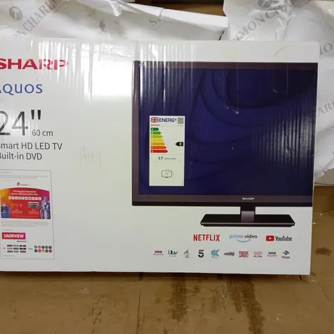 SHARP 1T-C24EE6KC2FBD 24 INCH SMART TV, HD READY LED DISPLAY WITH DTS VIRTUAL X