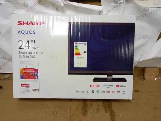 SHARP 1T-C24EE6KC2FBD 24 INCH SMART TV, HD READY LED DISPLAY WITH DTS VIRTUAL X