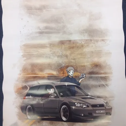 THE CARS OF MIGHTYCARMODS SIGNED POSTER