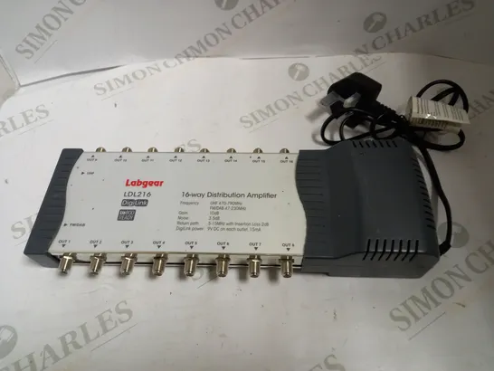 UNBOXED LABGEAR 16-WAY DISTRIBUTION AMPLIFIER - LDL216