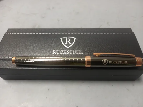 RUCKSTUHL ROLLERBALL PEN IN GIFT BOX