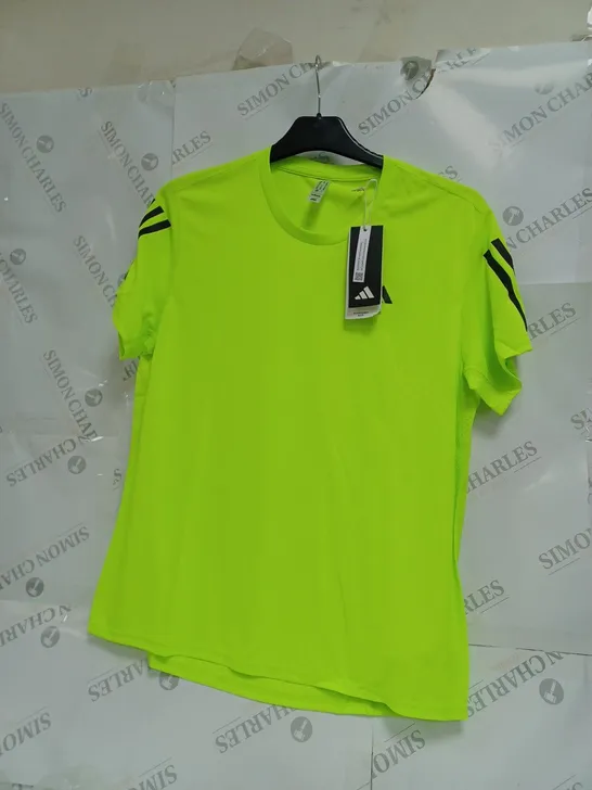 GREEN ADDIDAS SPORTS TOP SIZE M 