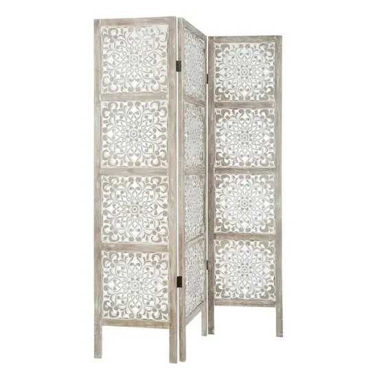 BOXED AMARIANNA 120.8CM W × 168.7CM H 3 PANEL FOLDING SCREEN